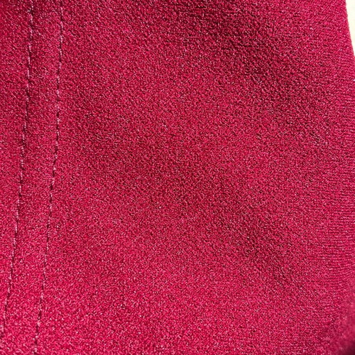 Bordeaux midi dress like new with waist cutout