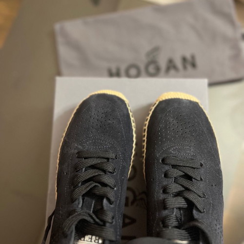 Hogan Rebel espadrilles dark blue size 38 like new