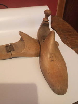 Shoe stretchers used for leather shoes