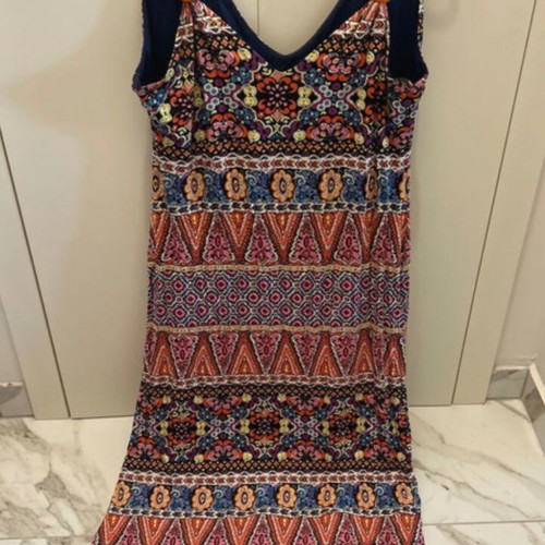 Day Billy Sabado Boho Midi Dress with Ethnic Print XL like new