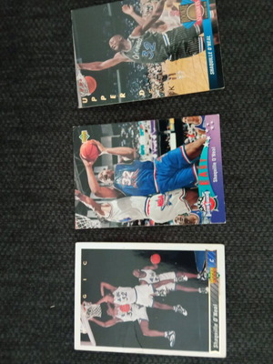 Saquille O'Neal Upper Deck NBA cards like new, set of 3