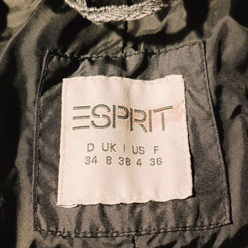 Esprit long down jacket XS like new, black