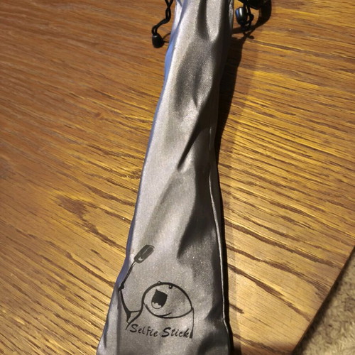 Selfie stick like new with two lenses, tripod base and Bluetooth bracelet