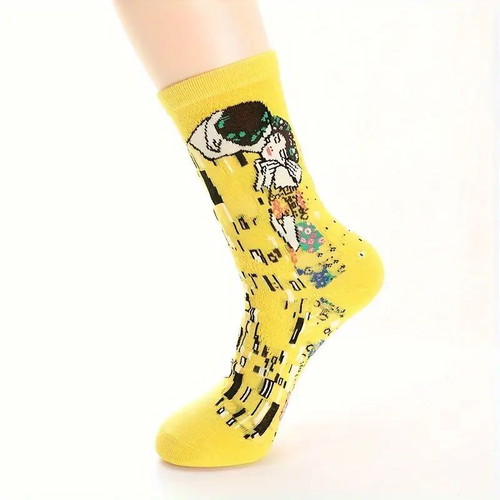 Socks with Design from Famous Painting New Unisex