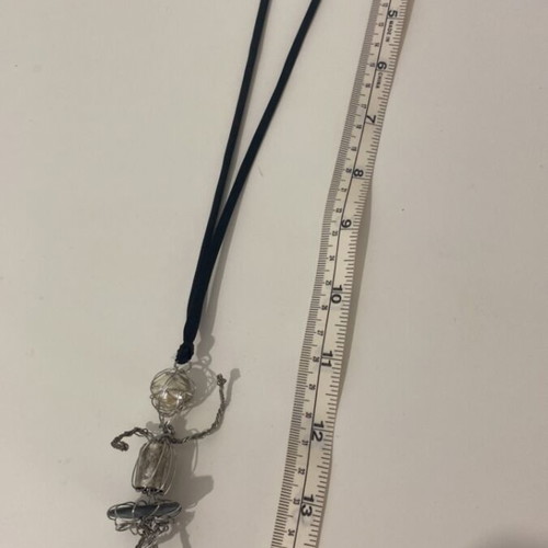 Ballerina necklace handmade used