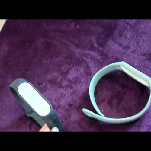 Xiaomi Mi Smart Band 5 and 6 strap used, ivory/olive/yellow/black