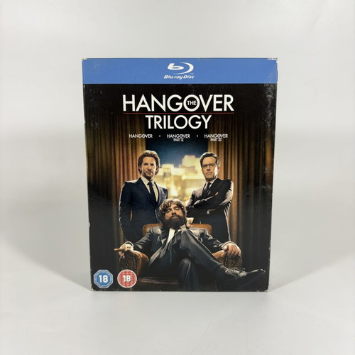 The Hangover Trilogy Blu-ray like new with English subtitles