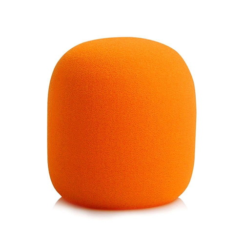 Microphone Windshield Sponge Orange new