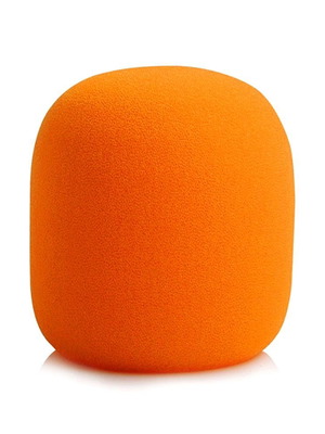 Microphone Windshield Sponge Orange new