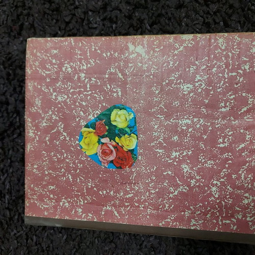 Vintage album used with collage from 60s magazines