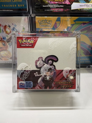 Acrylic case for booster box new