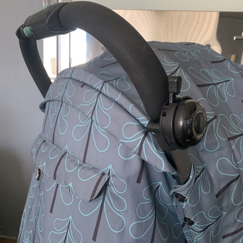 Cosatto Woosh stroller aluminum used with rain cover and footmuff