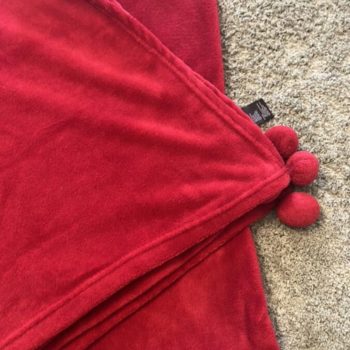 Fleece blanket like new, 160x130cm