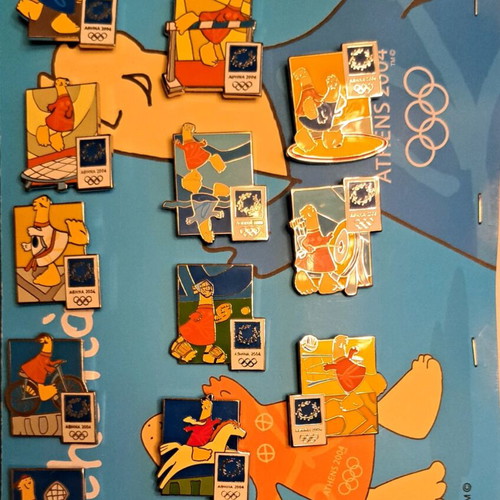 Olympic Games Athens 2004 pins new, sports series set of 35