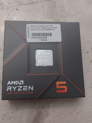 AMD Ryzen 5 7600X CPU σαν καινούργιο