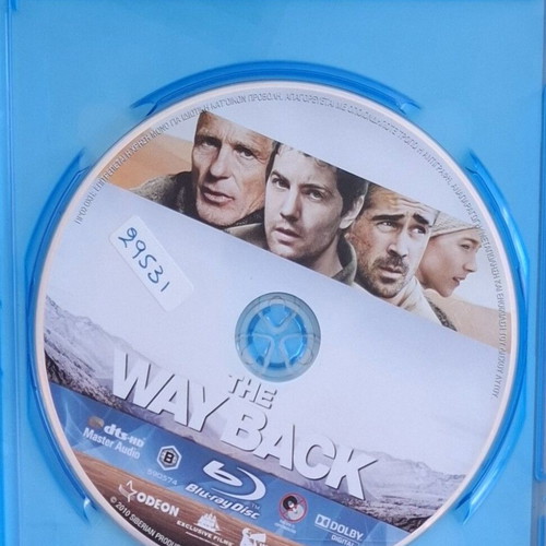 The Way Back Blu-ray used with Greek subtitles, drama historical