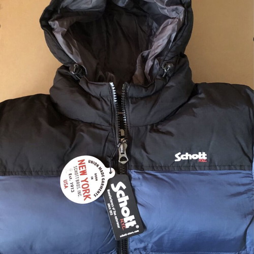 Schott NYC Utah2 Jacket new men's winter jacket, size M, black and blue