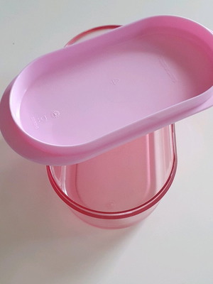 Tupperware Crystal Butter Dish 500 ml new