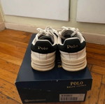 Ralph Lauren men casual shoes size 41 used, white and grey