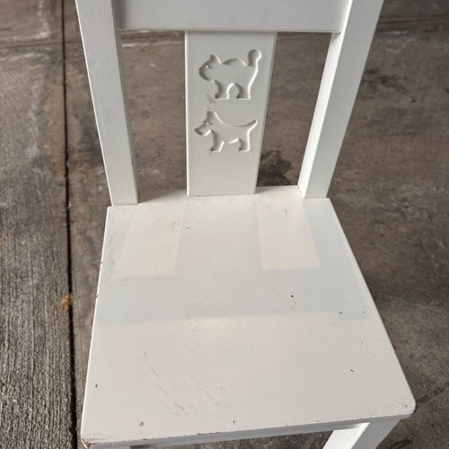 IKEA KRITTER children's set table and 2 chairs used