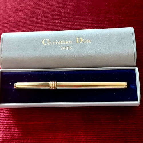 Christian Dior pen with vermeil gold like new