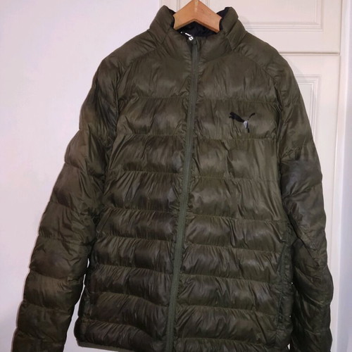 Puma Puffer Jacket like new, olive XL
