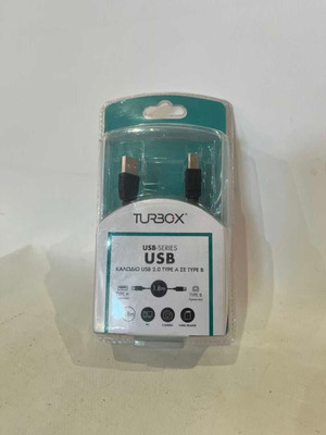 Turbo-X USB 2.0 cable Type A to Type B 1.8m