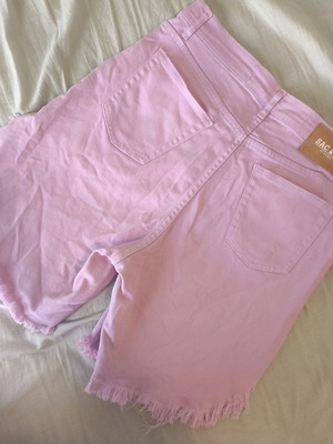 Sac & Co lilac high-waisted shorts Large like new