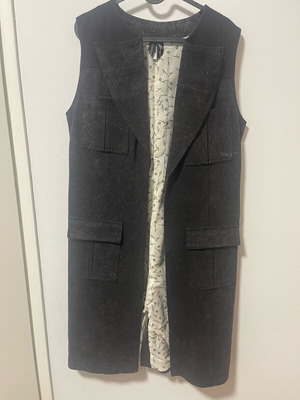 Γιλέκο Nadia Rapti x salt&pepper σαν καινούργιο, μαύρο