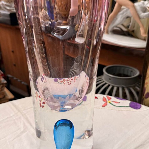 Czech Crystal Vase like new, decorative art piece