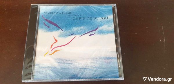 CHRIS DE BURGH - Spark To A Flame (The Very Best Of Chris de Burgh) (CD, A&M) sfragismeno!!!