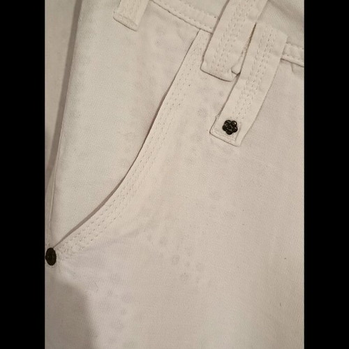 White BSB wide pants like new, size XS