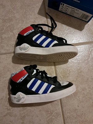 Adidas kids boots used, size 25