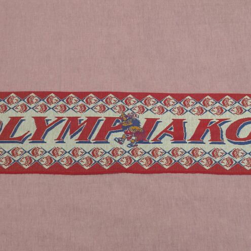 Olympiakos scarf used, authentic, 1995