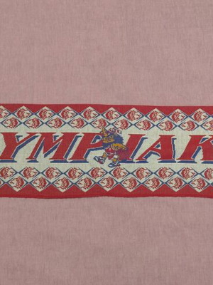 Olympiakos scarf used, authentic, 1995