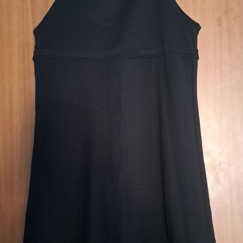 Black elastic mini dress, like new, size S