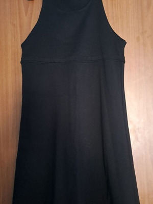 Black elastic mini dress, like new, size S