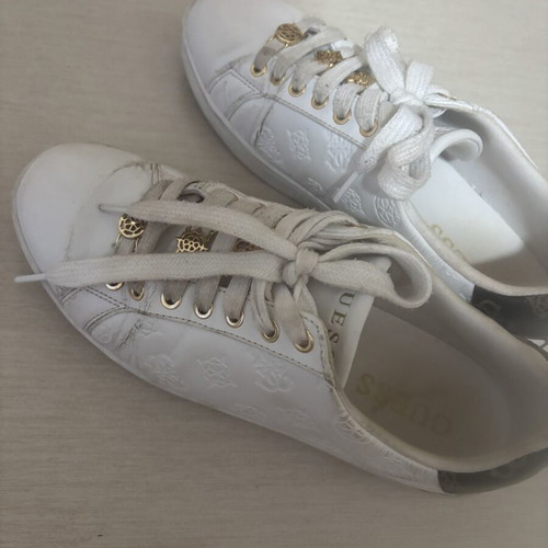 Guess athletic shoes used, size 38, white
