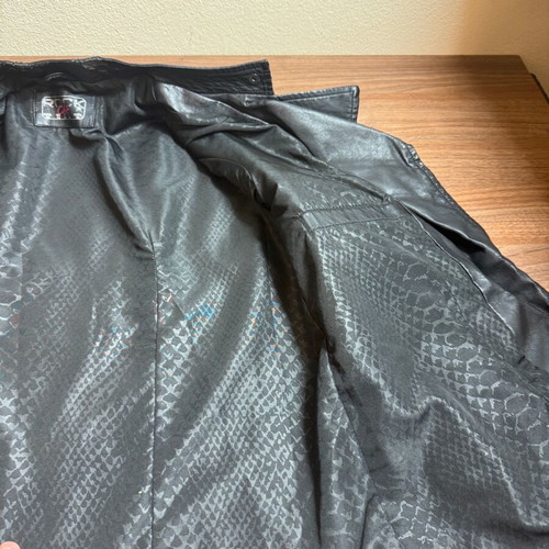 Rock Chic leather jacket used, size 40 (M/L)
