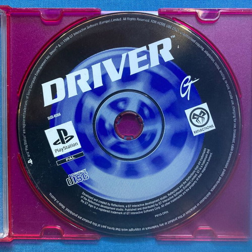 Driver PlayStation 1 (PS1) game PAL