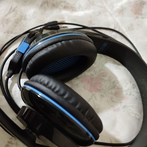 Sades T-power gaming headset with built-in microphone used