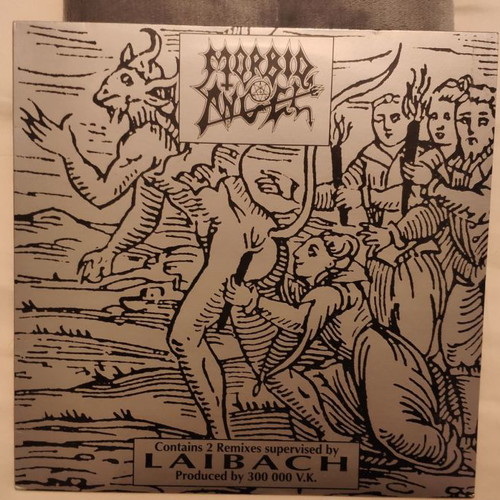 Morbid Angel Laibach Remixes vinyl used, 1994, black