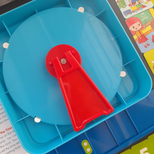 Learn the Time educational toy used