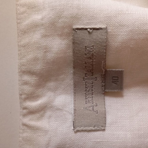 Artisti Italiani linen skirt size 40 like new with mother pearl details