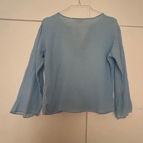 GUESS JEANS AUTHENTIC, airy 100% cotton, sky blue color, size M.