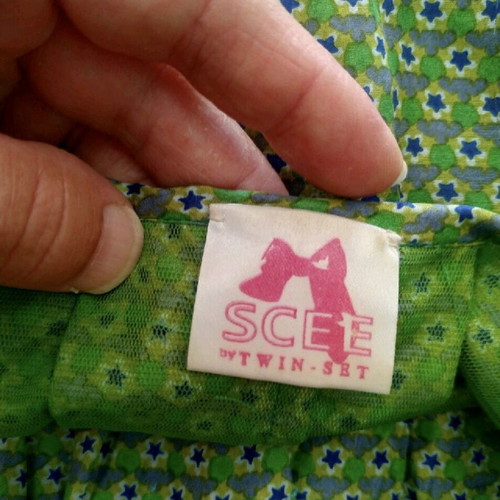 Silk summer dress like new, multicolor, size S