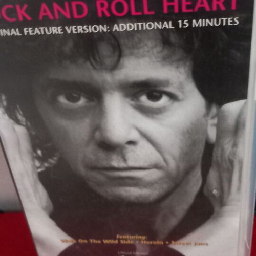 Lou Reed Rock and Roll Heart VHS tape, no Greek subtitles
