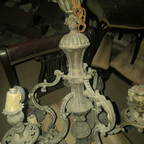 Ecclesiastical chandelier used, vintage style