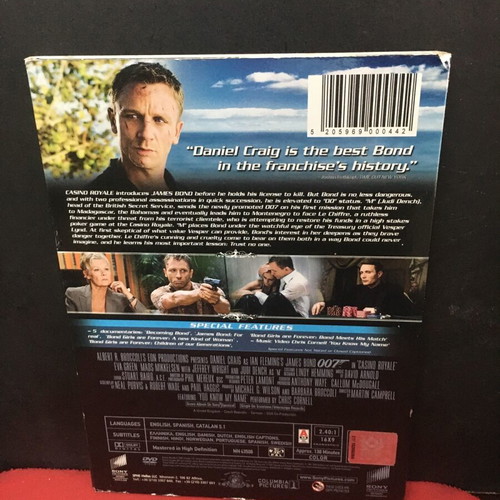 Casino Royale 2 DVD collectors edition used with Greek subtitles