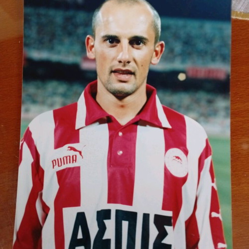 Authentic Olympiakos photos pack of 5, large size, new